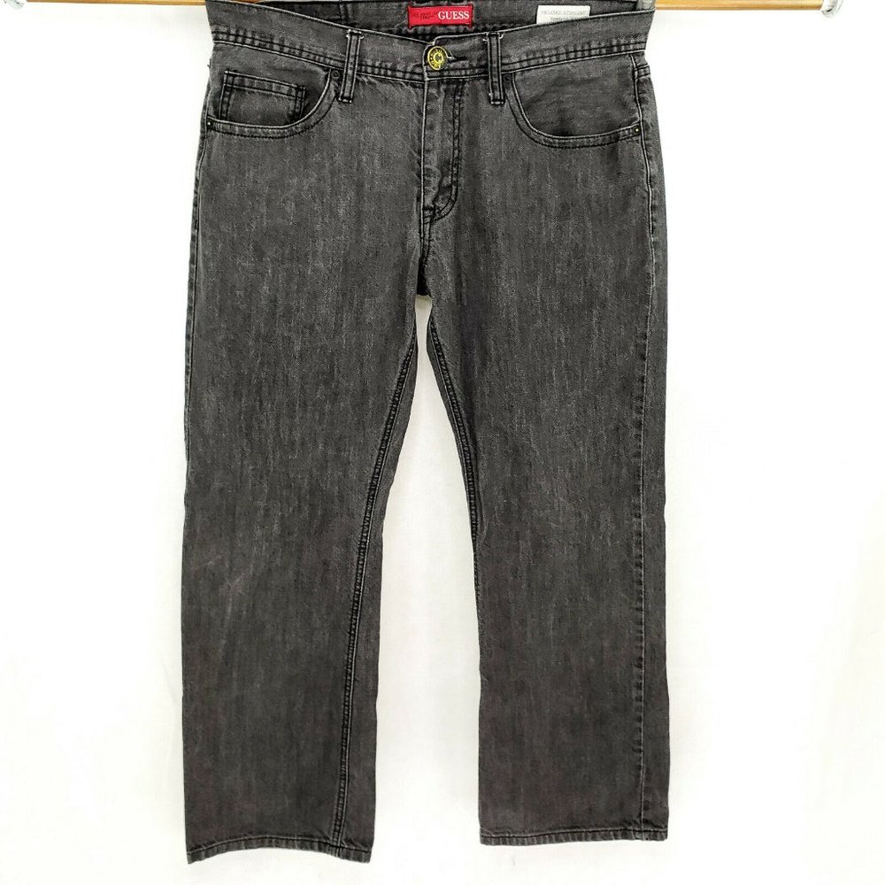GUESS Rowland Fit 34x30 Relaxed Fit Straight Leg